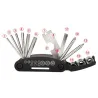 16 in 1 multifunction bike repair kitRepair