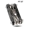 Giyo PT-07 - professionelles Wartungswerkzeug-Set - multifunktionales 11-in-1-Fahrradreparaturwerkzeug