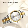CHENXI – Luxus-Quarzuhr – Chronograph – Doppelkalender – wasserdicht – Edelstahl