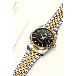 CHENXI – Luxus-Quarzuhr – Chronograph – Doppelkalender – wasserdicht – Edelstahl