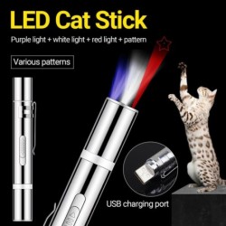 Laserstab - LED-Licht mit Mustern - Spielzeug für Haustiere