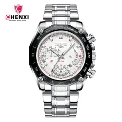CHENXI - luxury Quartz watch - luminous - waterproof - stainless steelWatches