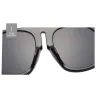 Runde große Sonnenbrille - Unisex - UV 400