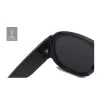 Runde große Sonnenbrille - Unisex - UV 400