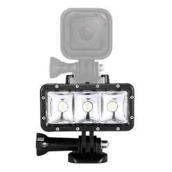 Unterwasser-LED-Tauchlampe - für GoPro - 30 m