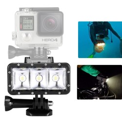 Unterwasser-LED-Tauchlampe - für GoPro - 30 m