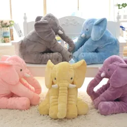 Riesiger Elefant - gefülltes Babyschlafkissen - Spielzeug