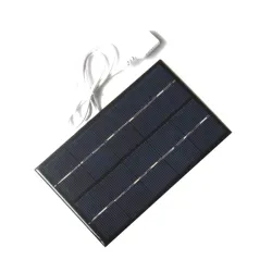 USB solar panel - fast charger - 5WSolar panels