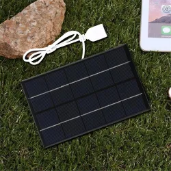 USB-Solarpanel - Schnellladegerät - 5W