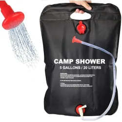 Camp shower bag - solar energy heated - PVC - 20LOutdoor & Camping