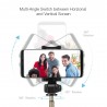 3 in 1 - Kabelloses Mini-Stativ / Selfie-Stick - Bluetooth - für Smartphone