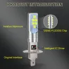 Auto-LED-Lampe - superhell - 12 3535 SMD - 12V 24V 6000K - H1 - H3 - 2 Stück