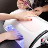 All in 1 - nail dryer / nail dust collector / nail drill - LED UV lamp - 54W - 25000RPMEquipment