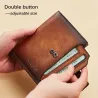 Vintage multifunction wallet - RFID protection - genuine leatherWallets