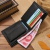 Klassische Herrenbrieftasche - Kartenhalter - Reißverschluss - echtes Leder