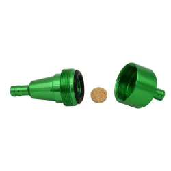 Motorrad-Benzin- / Kraftstoff- / Ölfilter - Universal - Aluminium - 6 mm