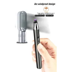 Arc electric lighter - windproof - flameless - USB chargingLighters