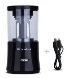 Automatischer elektrischer Bleistiftspitzer - einstellbare Größe - USB / batteriebetrieben