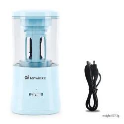 Automatischer elektrischer Bleistiftspitzer - einstellbare Größe - USB / batteriebetrieben