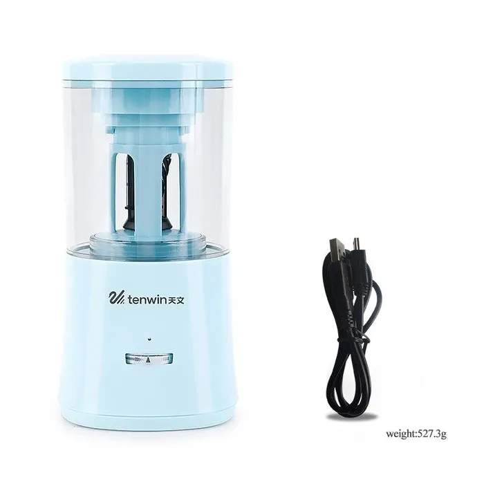 Automatischer elektrischer Bleistiftspitzer - einstellbare Größe - USB / batteriebetrieben