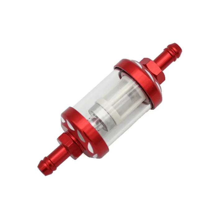 Motorrad-Gas-/Benzin-/Ölfilter - universal - 8 mm