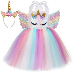 Einhornkostüm - Kleid für Mädchen