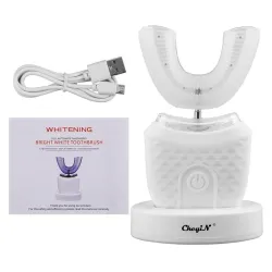 Automatic electric toothbrush - teeth whitening - blue light - waterproofTeeth Whitening