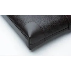 Elegante Umhängetasche aus Leder - breit