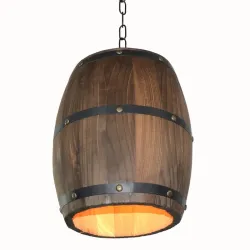 Vintage Barrel - hängende Deckenlampe