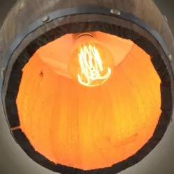 Vintage Barrel - hängende Deckenlampe