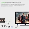 Robotsky - HDMI-zu-VGA-Adapter - digitaler Konverter - 1080P
