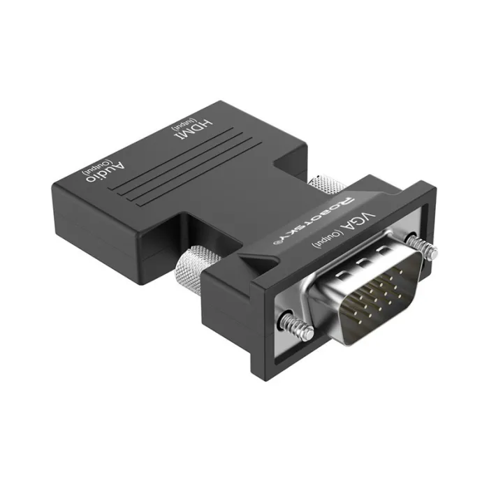 Robotsky - HDMI-zu-VGA-Adapter - digitaler Konverter - 1080P
