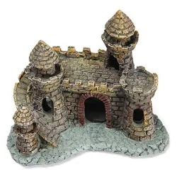 Aquariendekoration - Mini-Harzschloss - Turm
