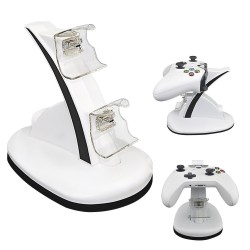 Duales USB-Ladegerät – Ständer – für Xbox One / Slim Controller