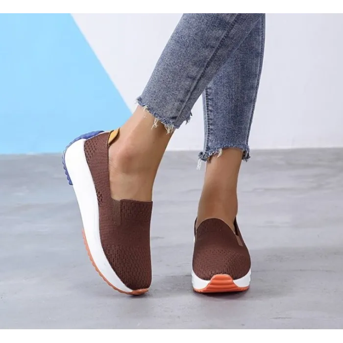Slip-on-Mesh-Loafer - flache Sneaker