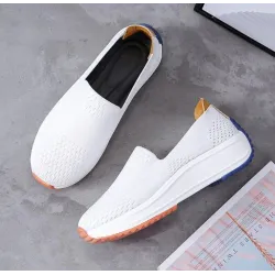 Slip-on-Mesh-Loafer - flache Sneaker