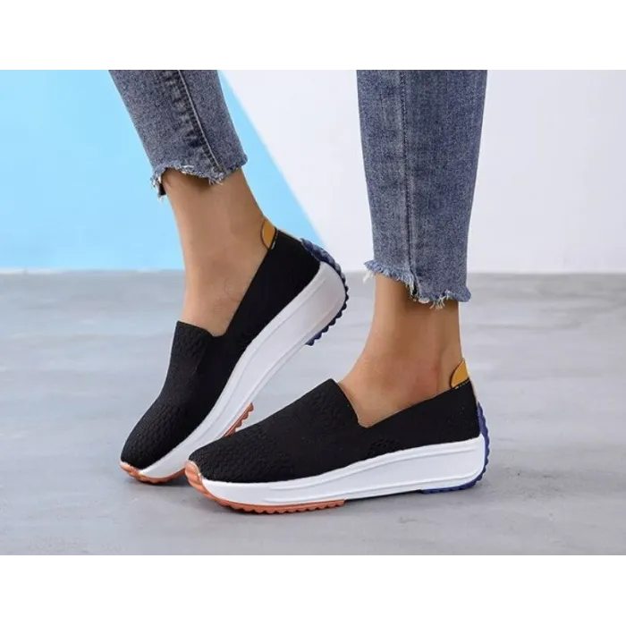 Slip-on-Mesh-Loafer - flache Sneaker