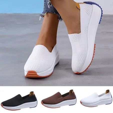 Slip-on-Mesh-Loafer - flache Sneaker