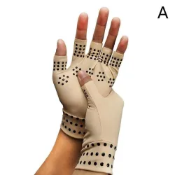 Fingerlose therapeutische Handschuhe - Arthritis - Gelenkschmerzen - Massage