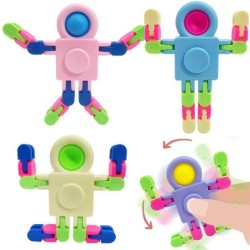 Space robot - fidget spinner - push-bubble - anti-stress toyFidget Spinner