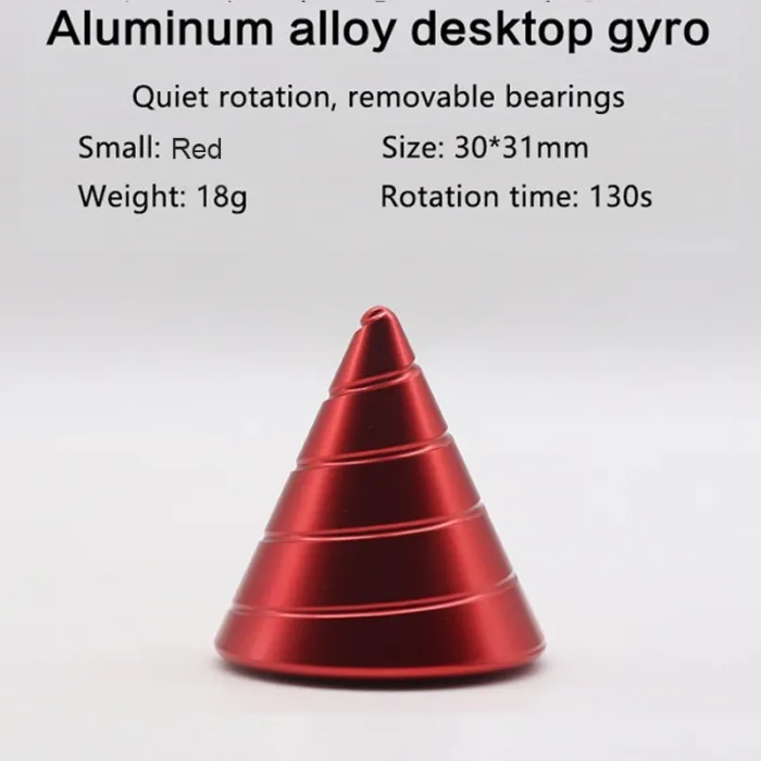 Metallkegel - rotierender Zappelspinner - Anti-Stress-Spielzeug