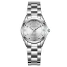 CHRONOS - Quartz watch with rhinestones - stainless steel - waterproofWatches