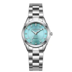CHRONOS - Quartz watch with rhinestones - stainless steel - waterproofWatches