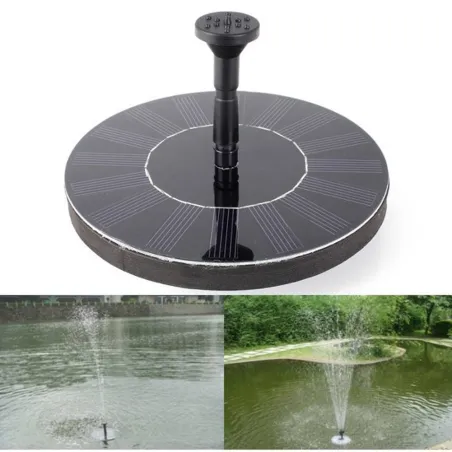 14W - schwimmender Solarteichbrunnen - Wasserpumpe