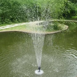 14W - schwimmender Solarteichbrunnen - Wasserpumpe