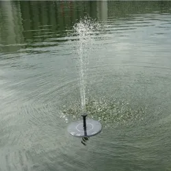 14W - schwimmender Solarteichbrunnen - Wasserpumpe