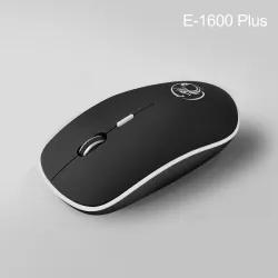 Kabellose optische Maus – mit USB-Empfänger – ergonomisch – leise – 2,4 GHz – 1600 DPI