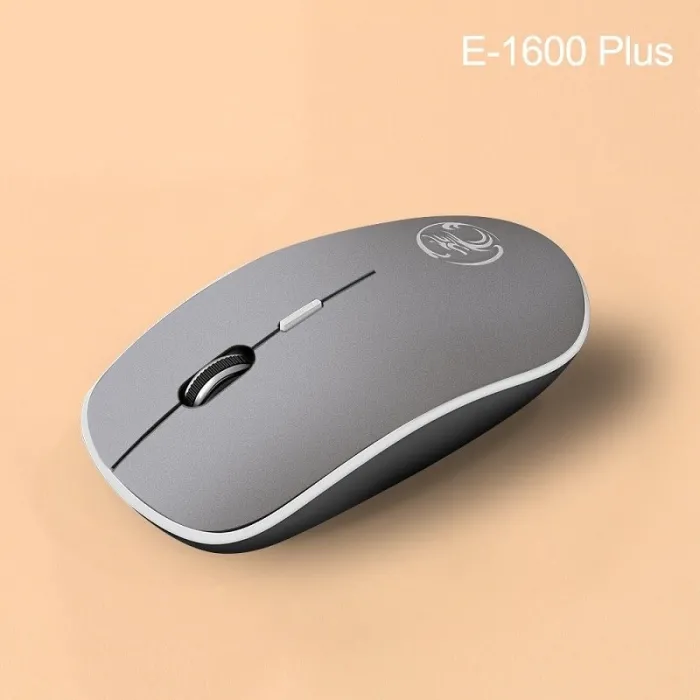 Kabellose optische Maus – mit USB-Empfänger – ergonomisch – leise – 2,4 GHz – 1600 DPI