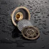 Antique brass - round bathroom floor drain - waste drainerDrains