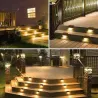 Solardeckleuchten – Terrasse – Zaun – Garten – wasserdicht – LED